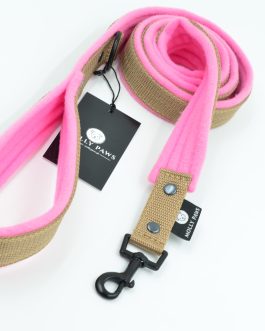 Smycz obszyta mięciutkim polarem lekka